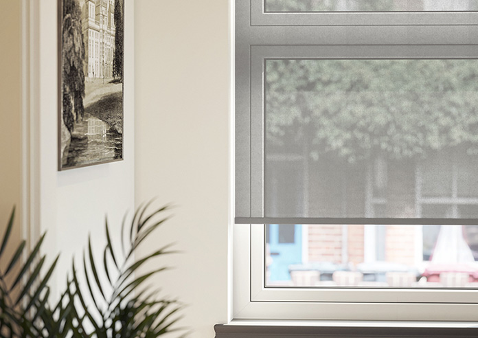 Pompeii Voile, Iron - Twist&Fit Roller Blind - Image 5